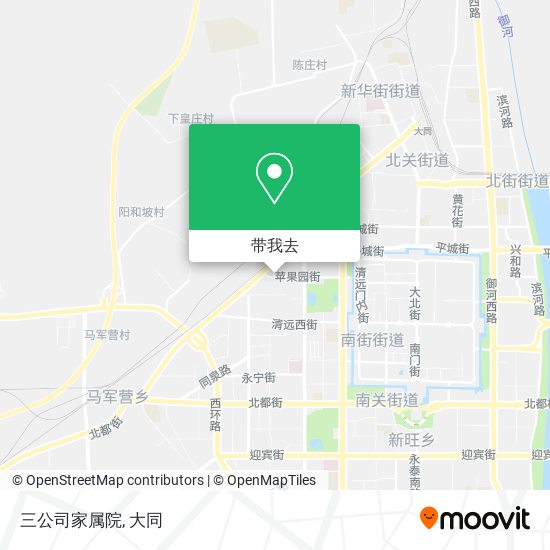 三公司家属院地图