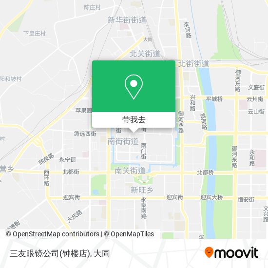 三友眼镜公司(钟楼店)地图