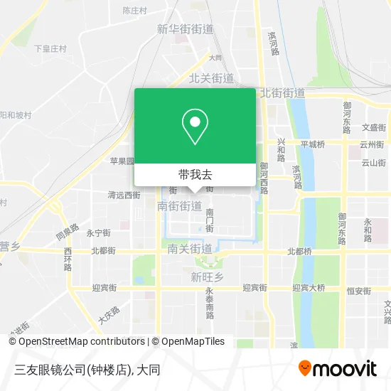 三友眼镜公司(钟楼店)地图