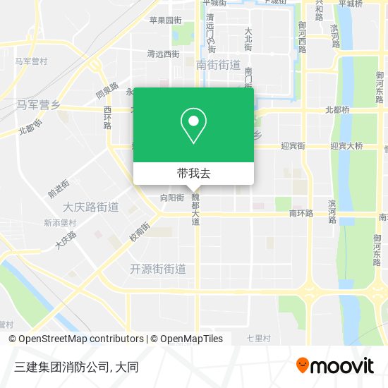 三建集团消防公司地图