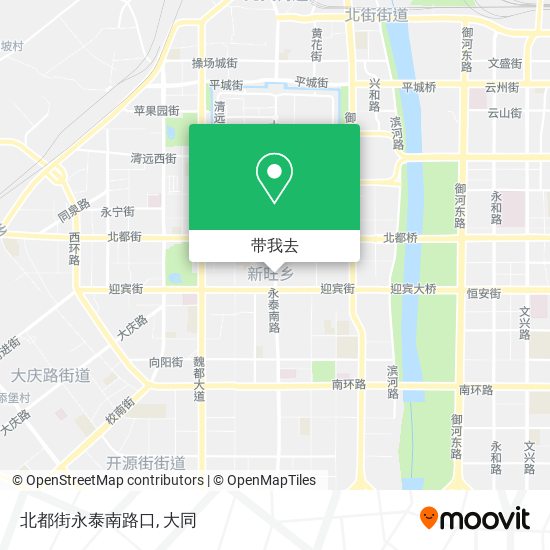 北都街永泰南路口地图