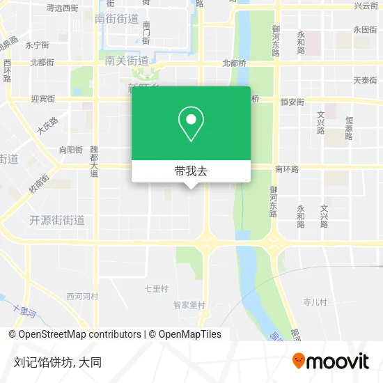 刘记馅饼坊地图