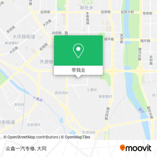 众鑫一汽专修地图