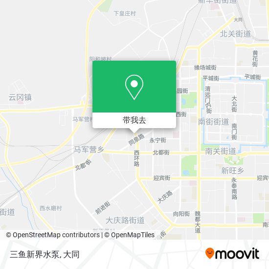 三鱼新界水泵地图