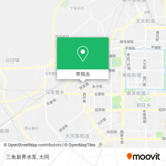 三鱼新界水泵地图