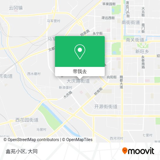 鑫苑小区地图