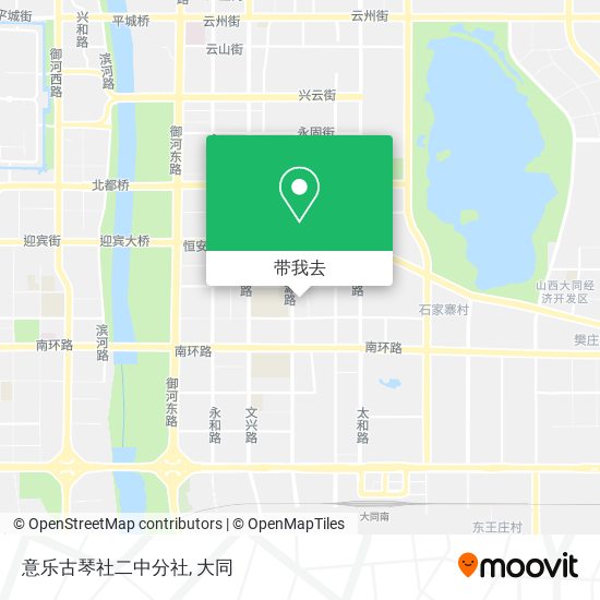 意乐古琴社二中分社地图