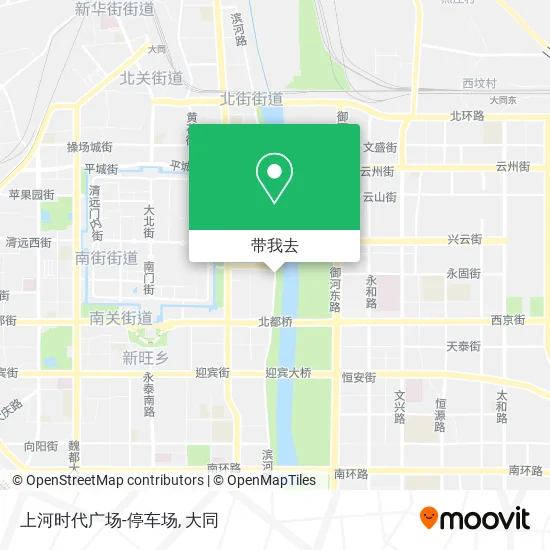 上河时代广场-停车场地图