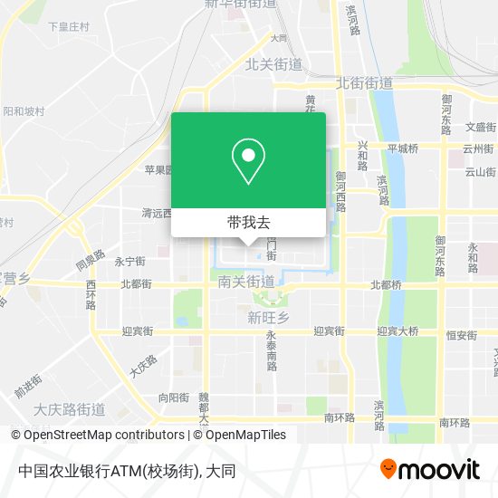 中国农业银行ATM(校场街)地图