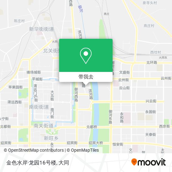 金色水岸·龙园16号楼地图