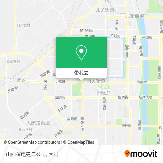 山西省电建二公司地图