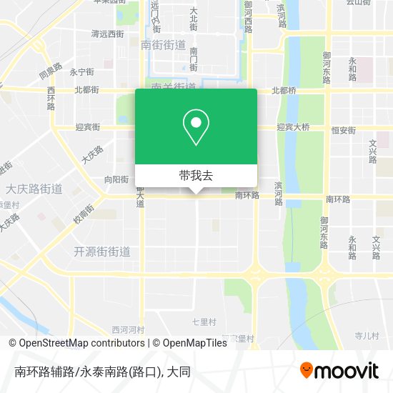 南环路辅路/永泰南路(路口)地图