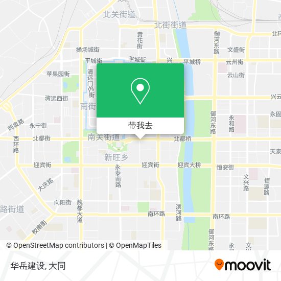 华岳建设地图