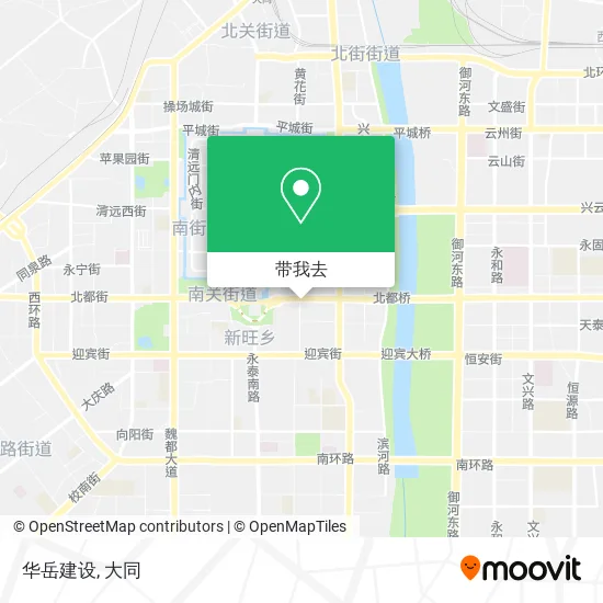 华岳建设地图