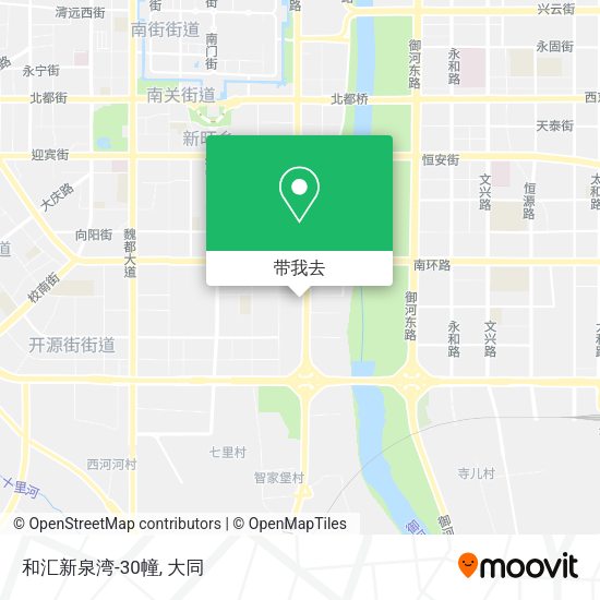 和汇新泉湾-30幢地图