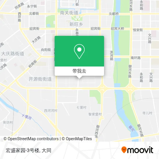 宏盛家园-3号楼地图