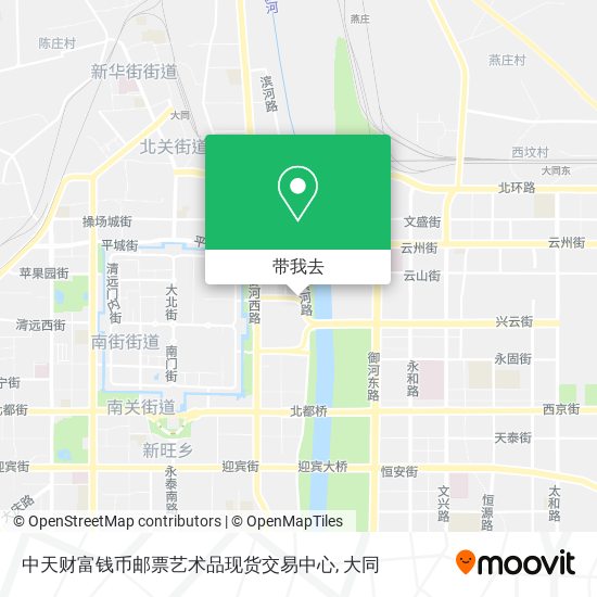 中天财富钱币邮票艺术品现货交易中心地图