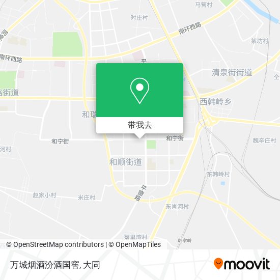 万城烟酒汾酒国窖地图