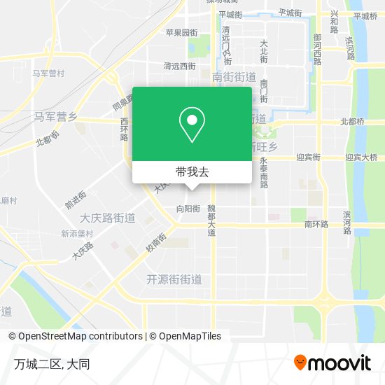 万城二区地图