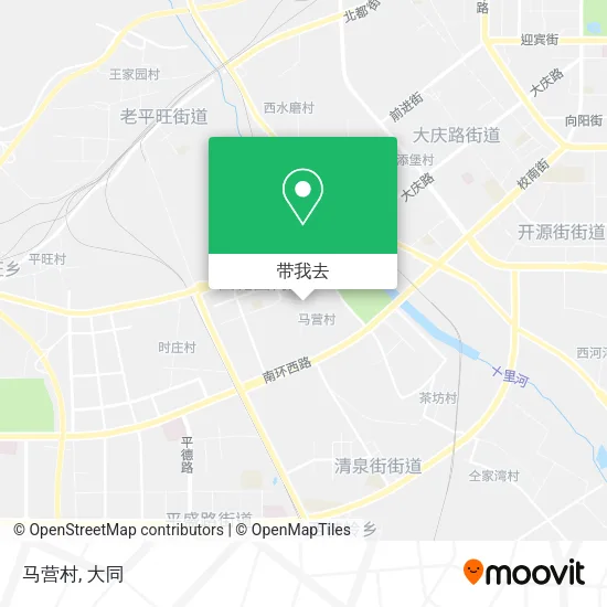 马营村地图
