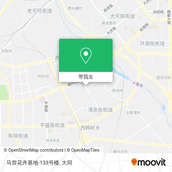 马营花卉基地-133号楼地图