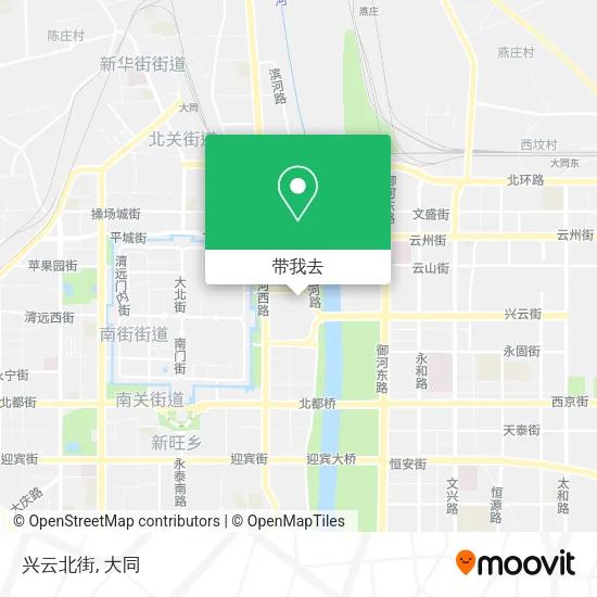 兴云北街地图