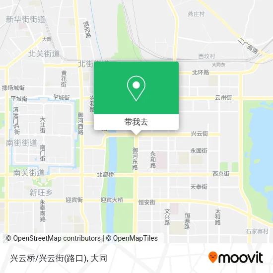 兴云桥/兴云街(路口)地图