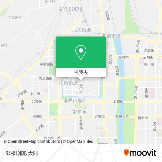 鼓楼剧院地图