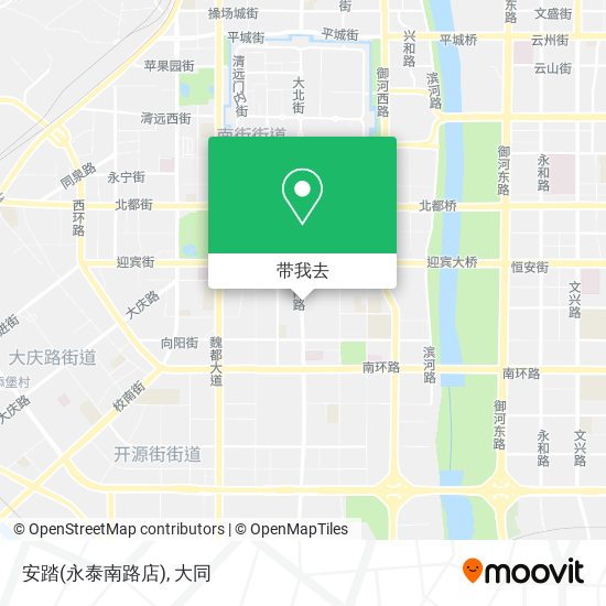 安踏(永泰南路店)地图