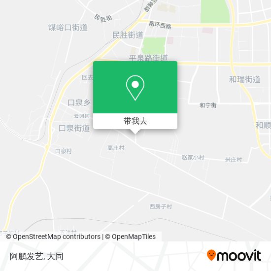 阿鹏发艺地图