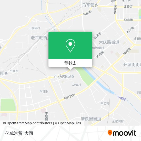 亿成汽贸地图