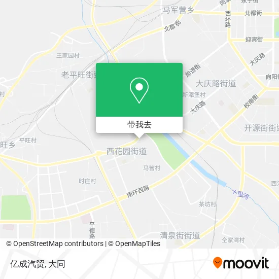亿成汽贸地图
