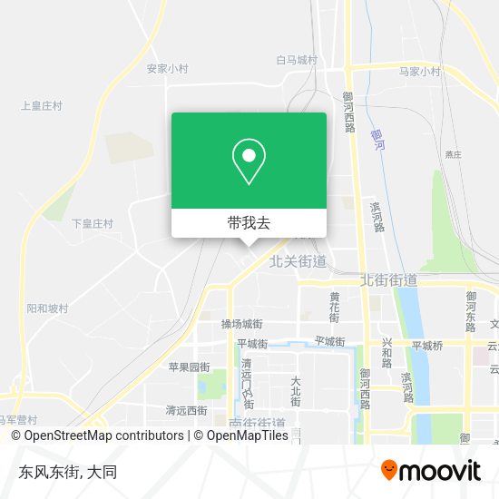 东风东街地图