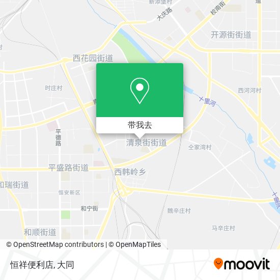 恒祥便利店地图