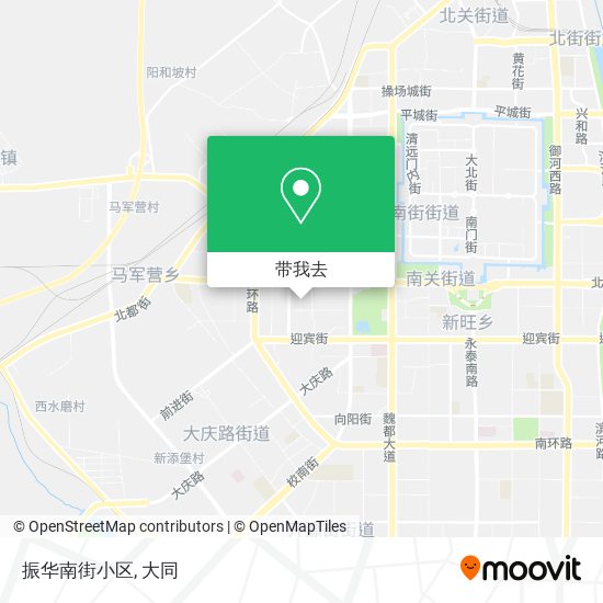 振华南街小区地图