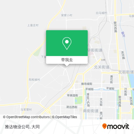 雅达物业公司地图