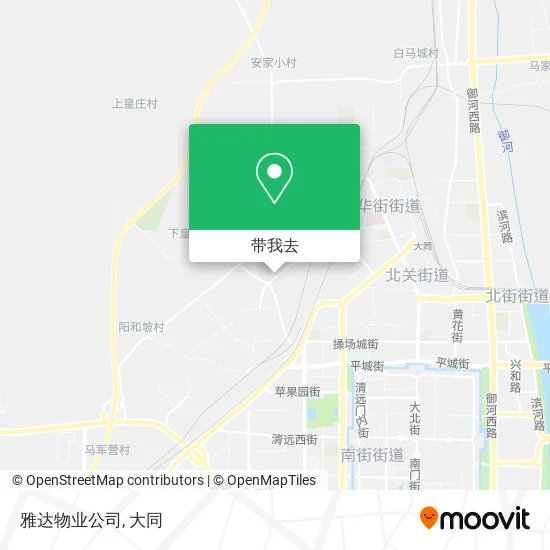 雅达物业公司地图