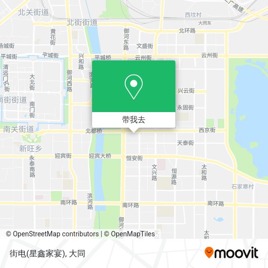 街电(星鑫家宴)地图