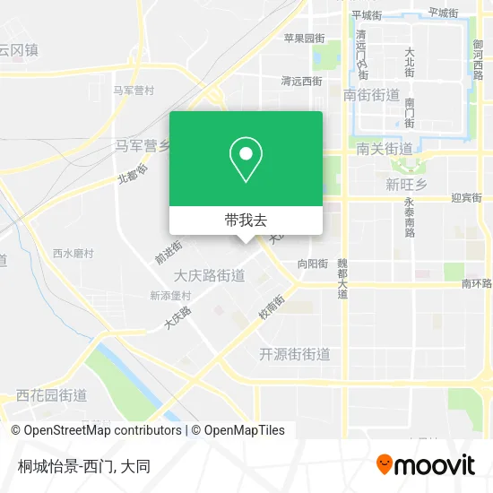 桐城怡景-西门地图