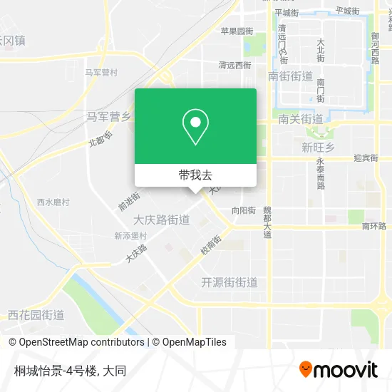 桐城怡景-4号楼地图