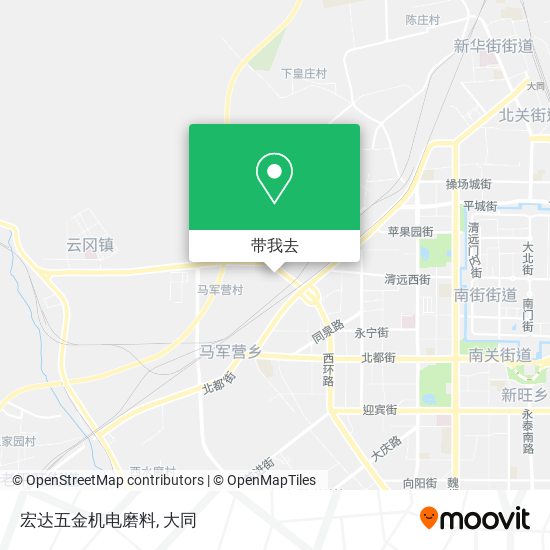 宏达五金机电磨料地图