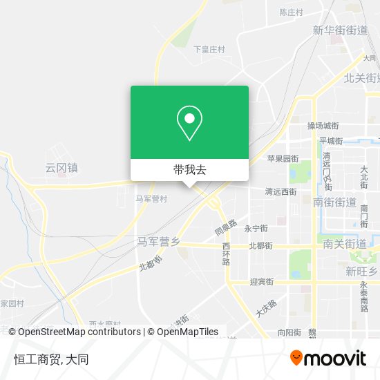 恒工商贸地图