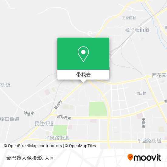 金巴黎人像摄影地图