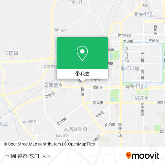 恒圆·魏都-东门地图