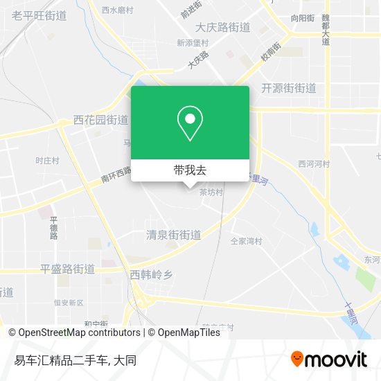 易车汇精品二手车地图