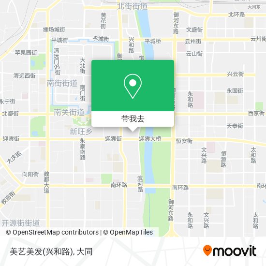 美艺美发(兴和路)地图