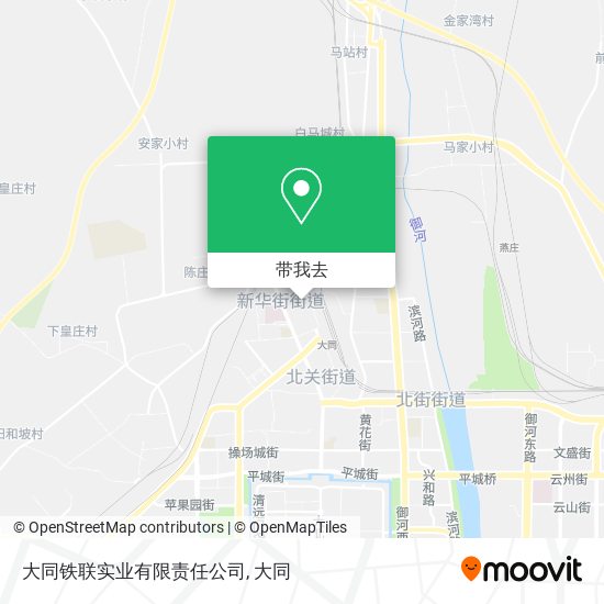 大同铁联实业有限责任公司地图