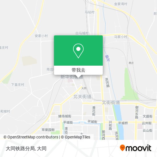 大同铁路分局地图