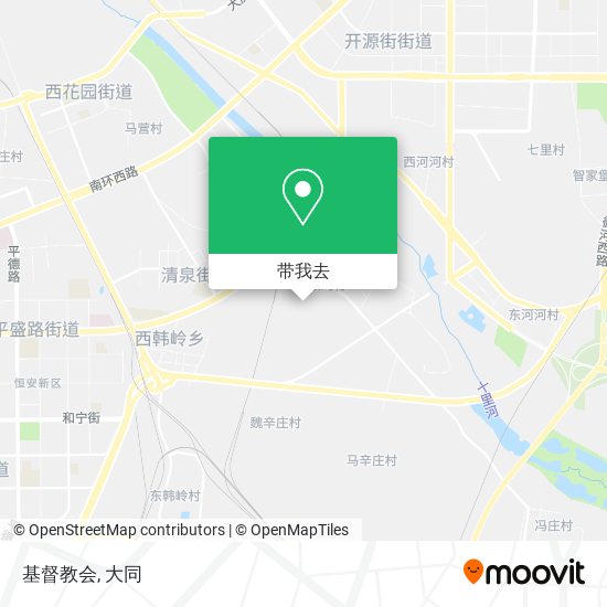基督教会地图