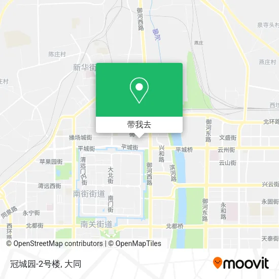冠城园-2号楼地图